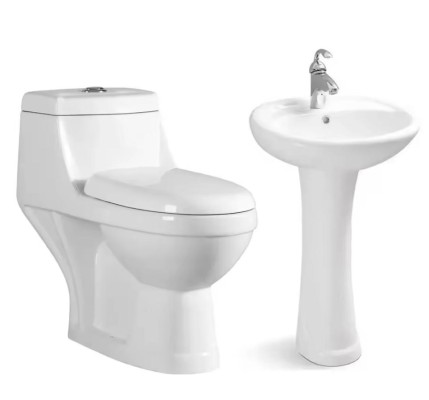Toilet And Basin